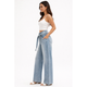 Morrison Denim Confidant Mid Rise Trouser Jean in Fade Into You - Romantiques