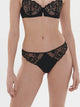 Saga Thong In Black - Romantiques