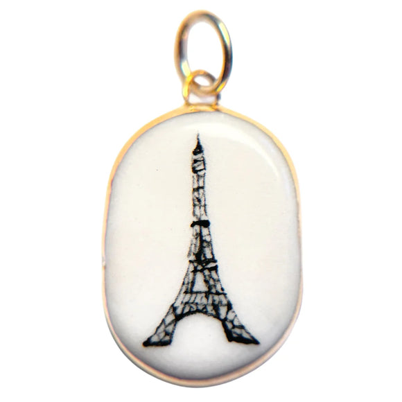 Shà Parlé Eiffel Tower Charm - Romantiques