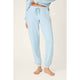 Western Blooms Banded Pant in Dream Blue - Romantiques