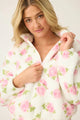 Let’s Get Cozy Floral Print Jacket - Romantiques