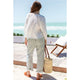 Emerson Fry Cargo Pant in Moss Stripe - Romantiques