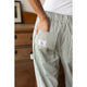 Emerson Fry Cargo Pant in Moss Stripe - Romantiques