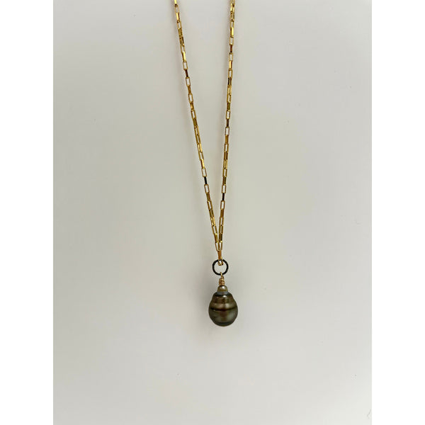 Luxe Tahitian Chain Necklace - Romantiques