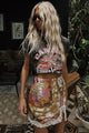 Lovers & Dreamers Lace Mini Skirt in Champagne Peach - Romantiques