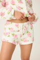Let’s Get Cozy Floral Print Short - Romantiques