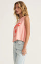 Tropic La Mer Tank in Cheeky Pink - Romantiques