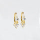 Floating Diamond Huggies - Romantiques
