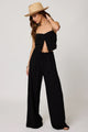 The Venice Wide Leg Pant in Black - Romantiques