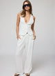 The Seriously Perfect Pant in White Stripes - Romantiques