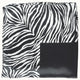 So Silky" Versatile Satin Neckerchief Scarf in Zebra - Romantiques