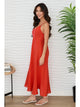 Claire Maxi Linen Slip Dress - Romantiques