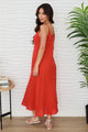 Claire Maxi Linen Slip Dress - Romantiques