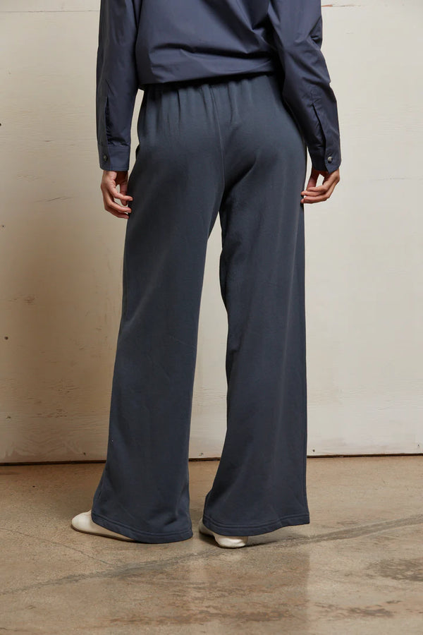 Rosanna French Terry Reverse Pocket Pant in Night - Romantiques