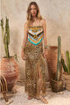 Samantha Bias Skirt- Vintage Leopard - Romantiques