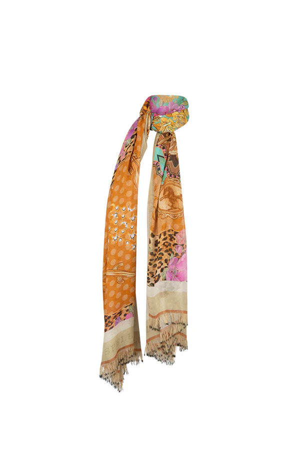 Lovers & Dreamers Travel Scarf in Cosmos Pink - Romantiques