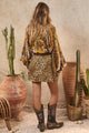 Lovers & Dreamers Short Robe in Gold - Romantiques