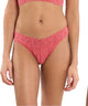 Hanky Panky Original Rise Thong in Naples Red - Romantiques