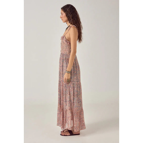 Julie Paisley Maxi  Dress in Wild Dust - Romantiques