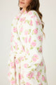 Let’s get Cozy Floral Print Robe - Romantiques