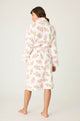 Let’s get Cozy Floral Print Robe - Romantiques