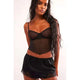 Whisper Corset Cami in Black