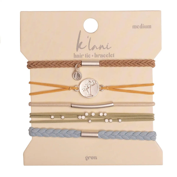 K’lani Grow Hair Tie/Bracelet - Romantiques