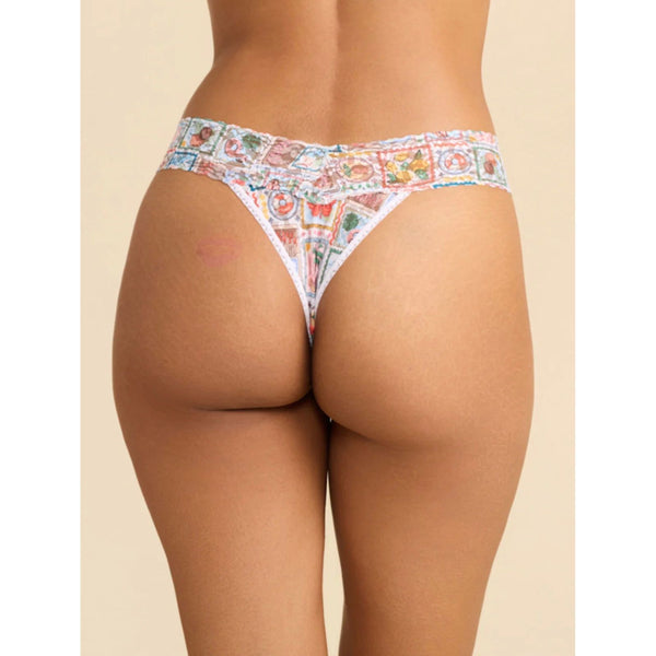 Hanky Panky Signature Lace Original Rise Thong in Snail Mail - Romantiques
