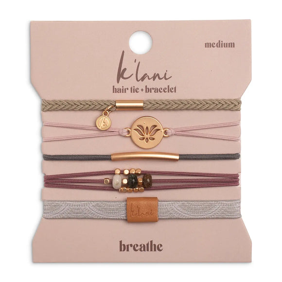 K’lani Breathe Hair Tie/Bracelet - Romantiques