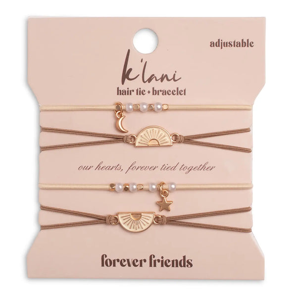 K’lani Forever Friends Hair Tie/Bracelet - Romantiques