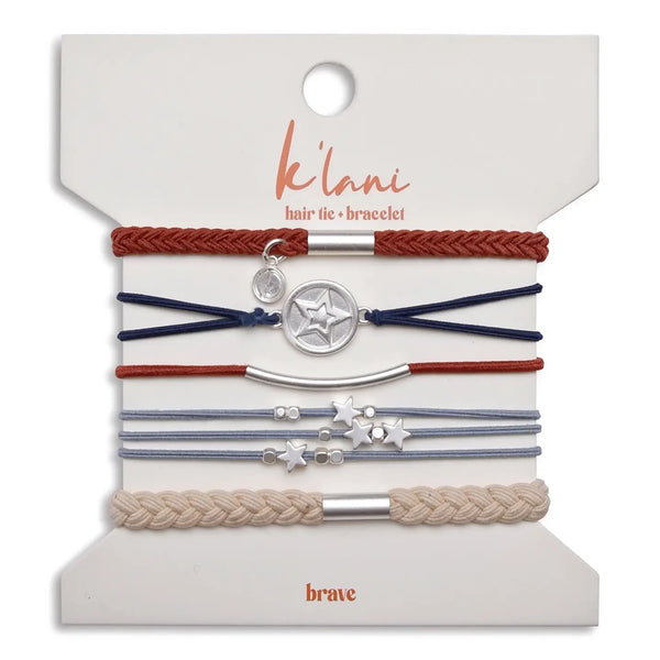 K’lani Brave Hair Tie/ Bracelet - Romantiques