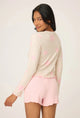 Stay Wild Long Sleeve Leopard with Pink Star - Romantiques