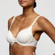 Marie Jo AVERO Padded Heart Shape Bra in Ivory Petal - Romantiques