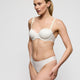Marie Jo Avero Thong in Ivory Petal - Romantiques
