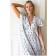Francina Caftan Dress in  Marguerite Ivory - Romantiques