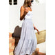 Emerson Fry Shirred Skirt in Solstice  Indigo - Romantiques