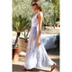 Emerson Fry Shirred Skirt in Solstice  Indigo - Romantiques