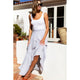 Emerson Fry Shirred Skirt in Solstice  Indigo - Romantiques