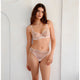 Embroidered Lace Underwire Bra - Blush - Romantiques
