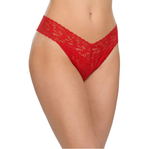Hanky Panky Signature Lace Original Rise in Red - Romantiques
