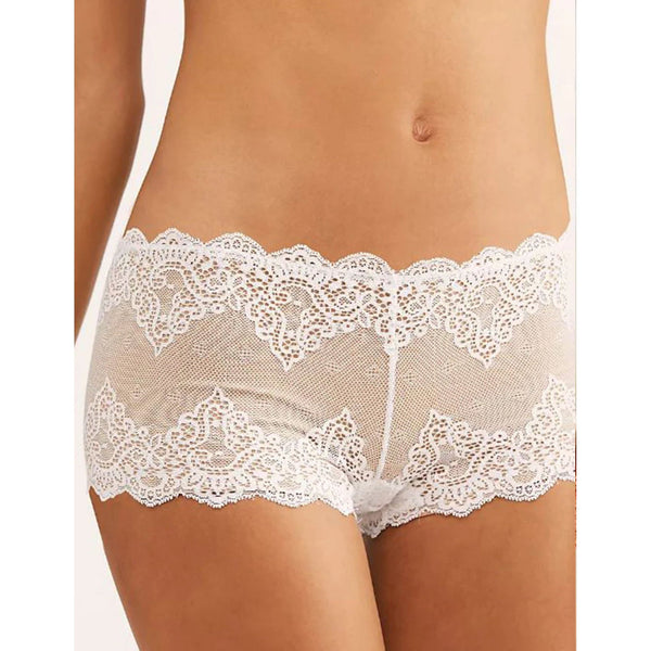 So Fine Lace Hipster in White