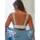 Boho Eye Lace Applique Bralette Curvy