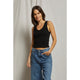 Blondie Tank in True Black