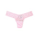 Hanky Panky Signature Low Rise Thong in Bliss Pink - Romantiques
