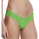 Hanky Panky Low Rise Thong In Four Leaf Clover Green