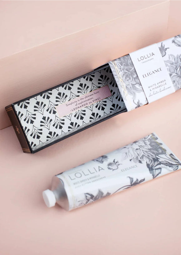 Lollia Elegance Shea Butter Hand Creme - Romantiques