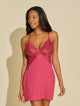 Pret A Porter Italian Nightie In Fragolino/Vin Brule - Romantiques