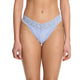 Hanky Panky Signature Lace Original Rise Thong in Clarity Blue