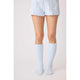 PJ Salvage Cable Crew Socks - Romantiques