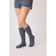 PJ Salvage Cable Crew Socks - Romantiques